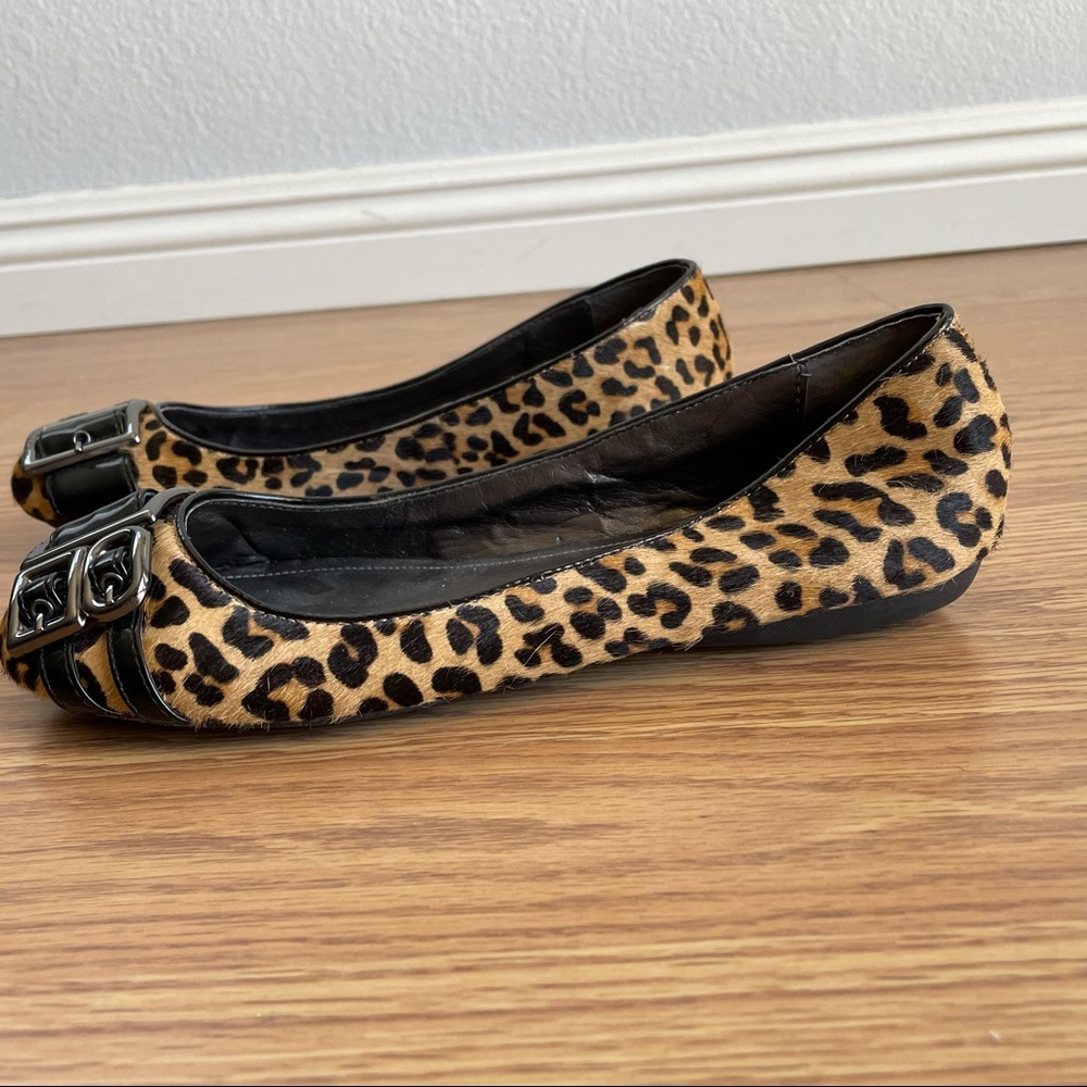 CALVIN KLEIN 🤎Animal Print Ballet Flats🐆 - Picture 3 of 11